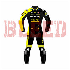 Marco Bezzecchi VR46 2022 Race Suit Back View