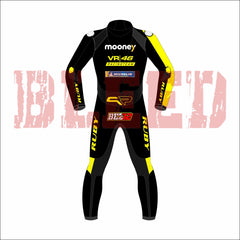 Marco Bezzecchi VR46 2022 Race Suit Front View