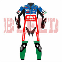 Alex Marquez Honda Repsol 2021 MotoGP Suit Front View