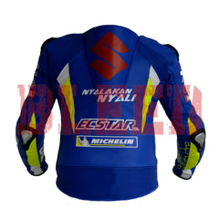Alex Rins Suzuki Ecstar Motorbike Racing Jacket Back View