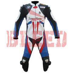 BMW Motorrad 3ESY Men Motorbike Racing Leather Suit Front View