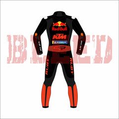 Brad Binder KTM RedBull MotoGP 2021 Leather Race Suit Back View