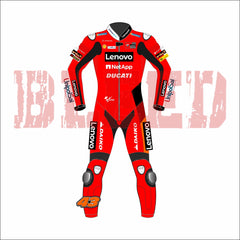 Jack Miller Ducati MotoGP 2021 Racing Suit Front View