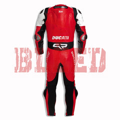 Ducati Corse Dair K1 Men Motorbike Suit Back View