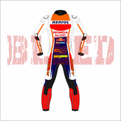 Aleix Espargaró Honda Repsol MotoGP 2022 Race Suit Back View