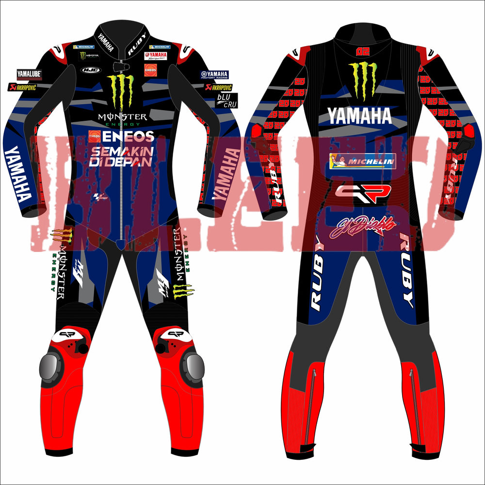 Fabio Quartararo 2024 Monster Energy Yamaha MotoGP Race Suit