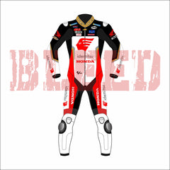 Honda Idemitsu 2022 MotoGP Racing Suit Front View