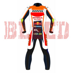Joan Mir Honda Repsol MotoGP 2023 Motorbike Suit Back View