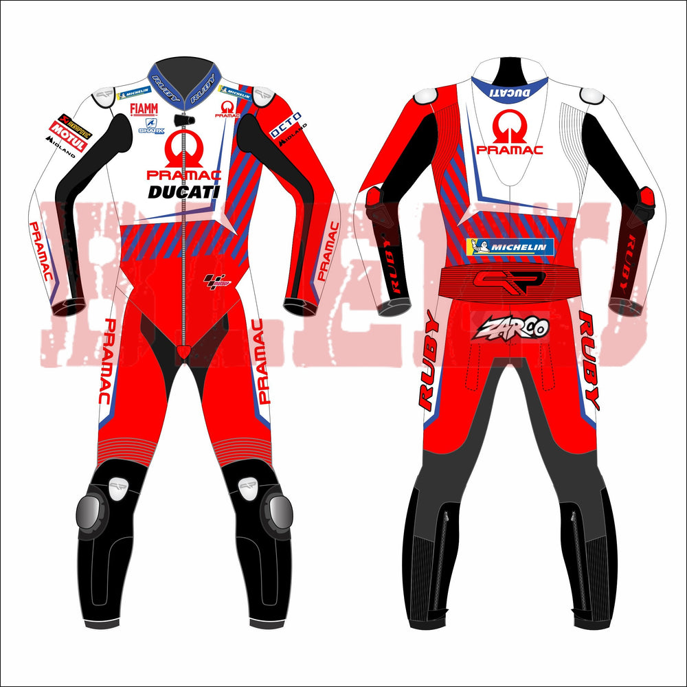 Johann Zarco Ducati Paramac 2021 MotoGP Suit