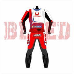 Johann Zarco Ducati Paramac 2021 MotoGP Suit Back View