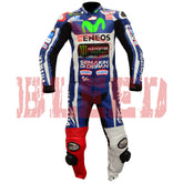 Jorge Lorenzo 2016 MotoGP Leather Racing Suit Front View