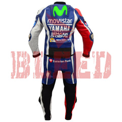 Jorge Lorenzo 2016 MotoGP Leather Racing Suit Back View