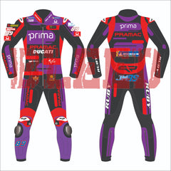 Jorge Martin Ducati Pramac MotoGP 2024 Race Suit