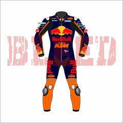 Miguel Oliveira KTM 2021 MotoGP Race Suit Back View