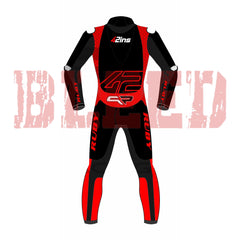 Alex Rins Honda LCR Winter Test 2023 Racing Suit Back View