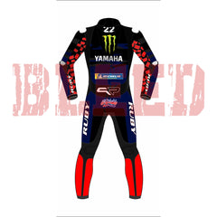 Fabio Quartararo Monster Energy MotoGP 2023 Race Suit Back View
