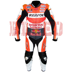 Marc Marquez Honda Repsol MotoGP 2015 Race Suit Front View