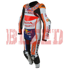 Marc Marquez Honda Repsol 2016 MotoGP Racing Leather Suit Left View