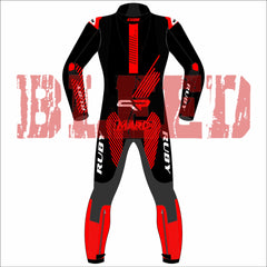 Marc Marquez Winter Test MotoGP 2024 Race Suit Back View