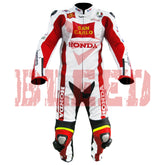 Marco Simoncelli Motorcycle Riding Suit Front View