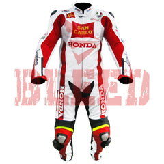Marco Simoncelli Motorcycle Riding Suit Front View