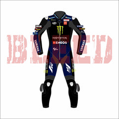 Mave Ricket Vales 2021 MotoGP Race Suit Front View
