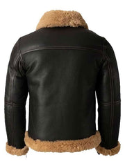 B1 Black Aviator Jacket Back