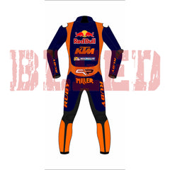 Jack Miller KTM Red Bull MotoGP 2023 Race Suit Back View