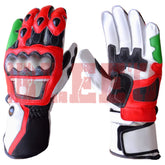 Tom Sykes KNinja Motorbike Racing Leather Biker Glove