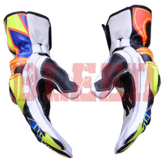 Rossi Motorbike Racing Leather Gloves Motorbike-1