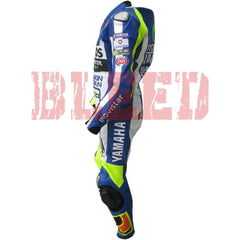 Rossi 2015 Motorbike Racing Leather Suit Left View