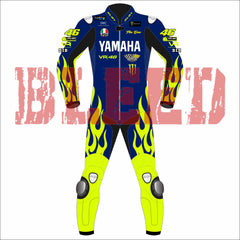 Valentino Rossi WorldSBK Portimao Winter Test Race Suit 2024 Front View