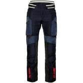 BMW GS Rallye GTX touring motorcycle pants in blue with waterproof construction, reinforced panels, and adventure-ready design for long-distance riding