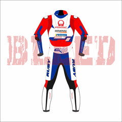 Jorge Martin Pramac 2022 MotoGP Suit Back View