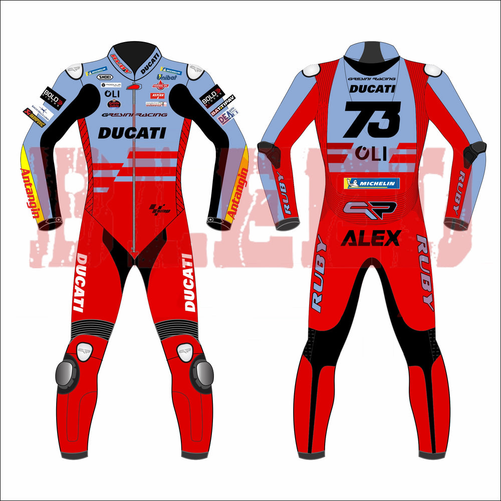 Alex Marquez Ducati 2023 MotoGP Leather Suit