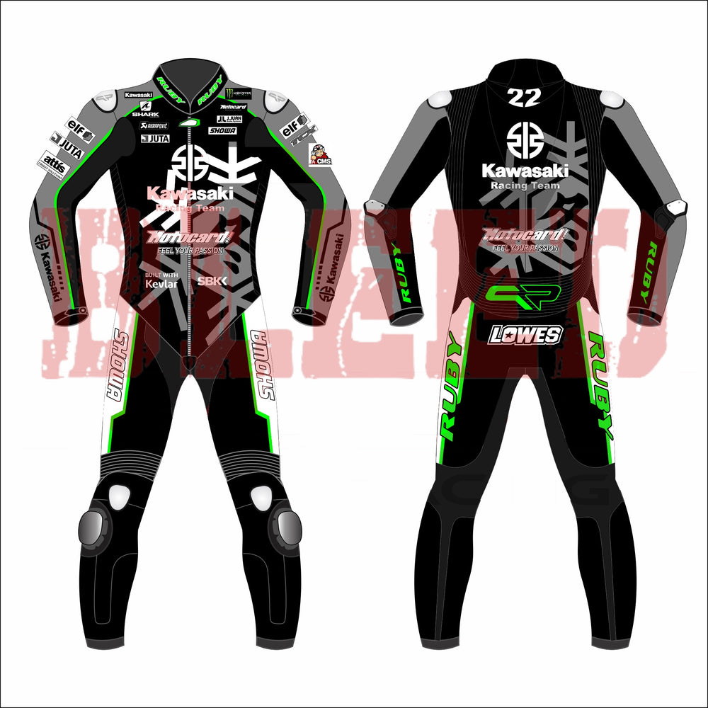Alex Lowes KNinja 2023 Test Track Racing Suit