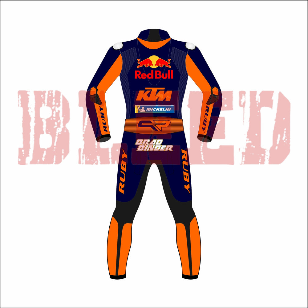 Brad Binder Red Bull MotoGP 2021 Race Suit Back View