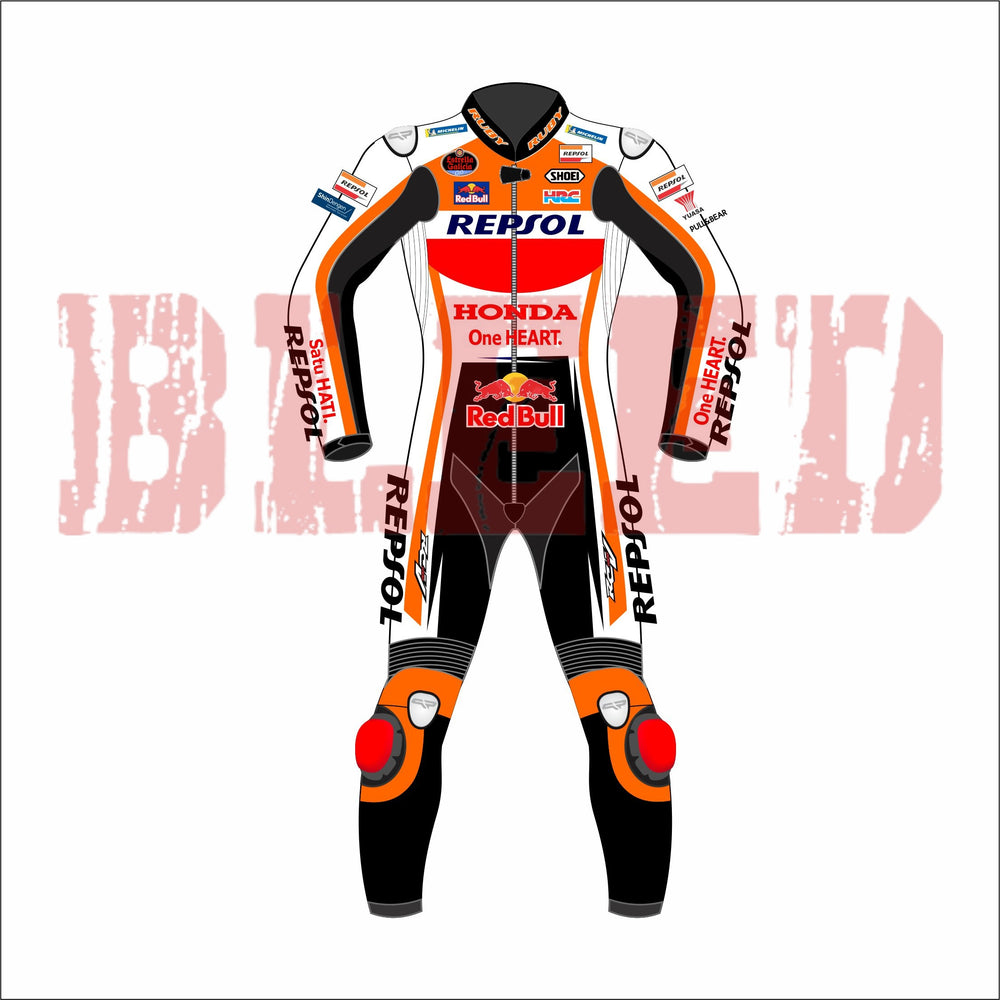 Pol Espargaro Repsol Honda 2021 MotoGP Race Suit Front View