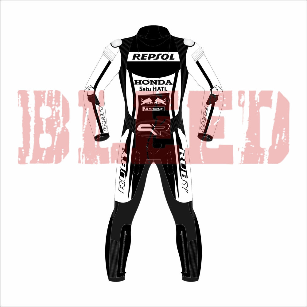 Aleix Espargaró Honda Repsol MotoGP 2022 Racing Suit Back View