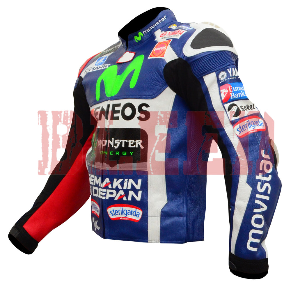 Jorge Lorenzo Motorbike Riding Jacket Left View