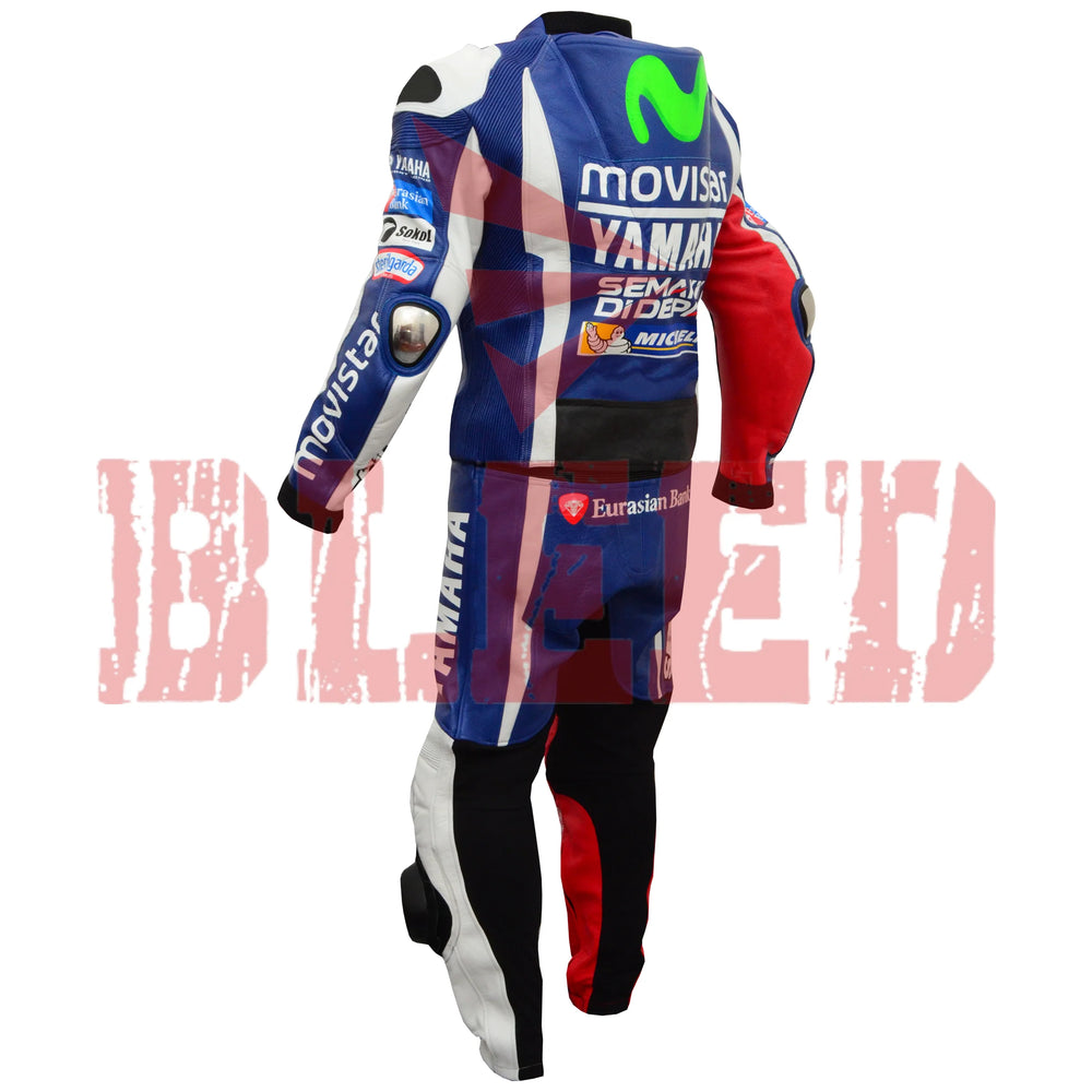 Jorge Lorenzo 2016 MotoGP Leather Race Suit Left View-2