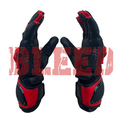 Jorge Martin MotoGP 2024 race gloves in black and red, featuring reinforced knuckles, padded palms, and a sleek design for optimal performance and protection. High-quality motorcycle gloves ideal for professional racers and MotoGP enthusiasts. Shop now for durable, comfortable, and stylish racing gloves.