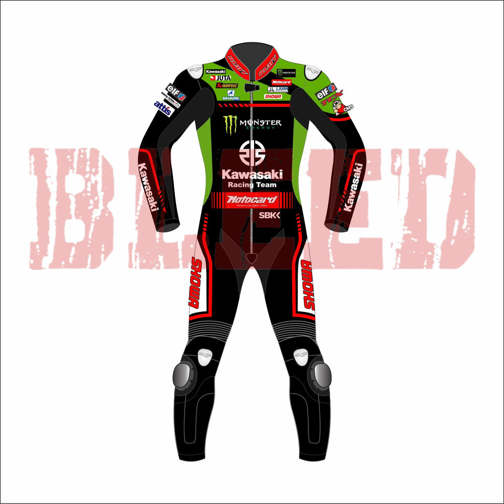 Alex Lowes 2021 WSBK Motorbike Race Suit Front View