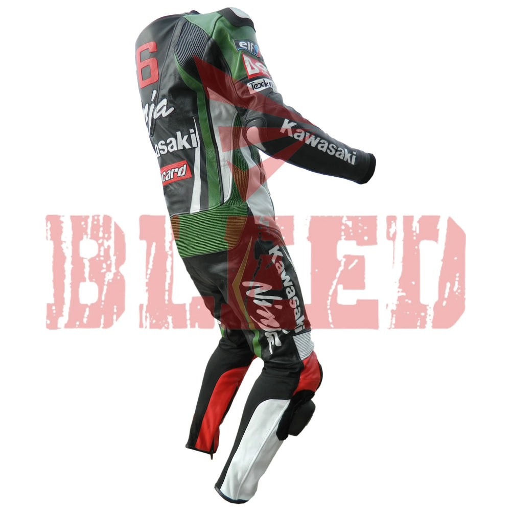 Tom Sykes Kawasaki Ninja Motorbike Racing Suit Right View
