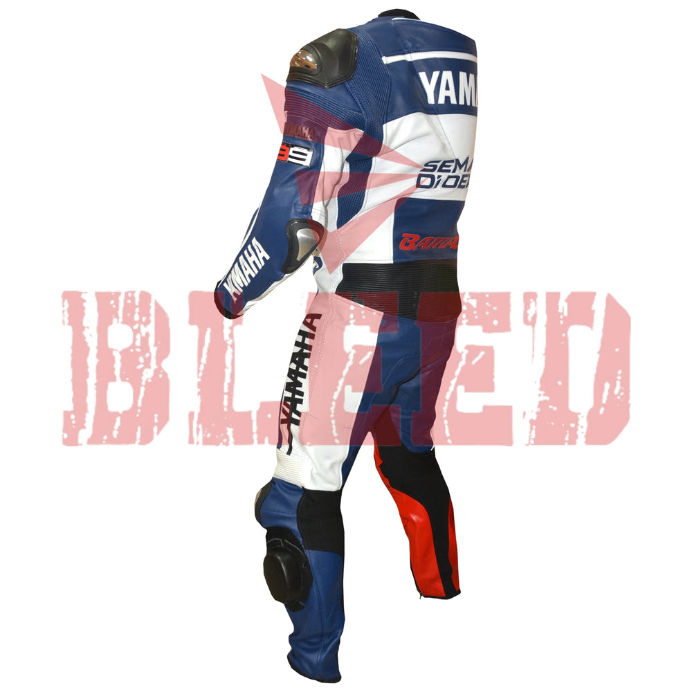 Jorge Lorenzo MotoGP Racing Leather Suit Left View-2