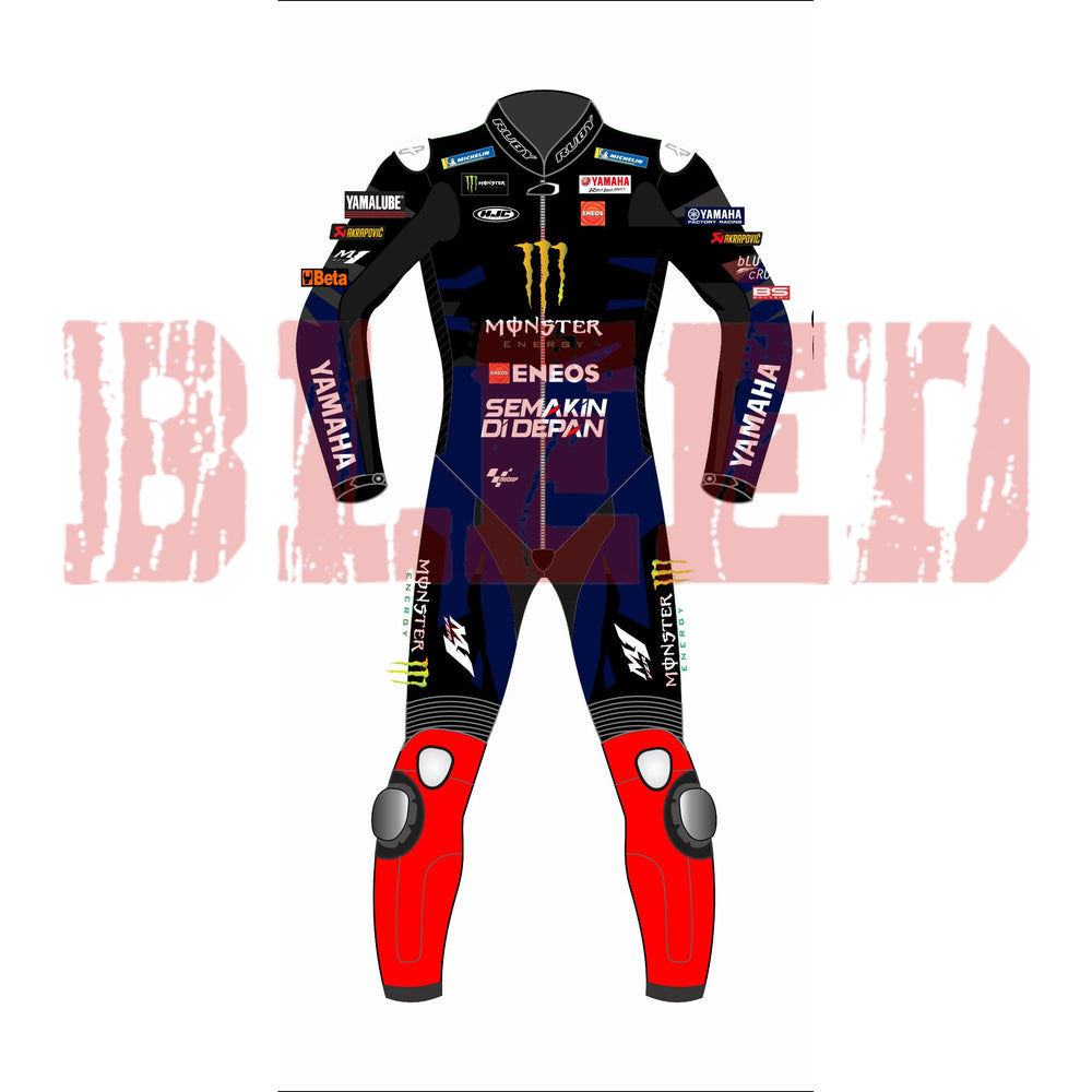 Fabio Quartararo Monster Energy MotoGP 2023 Race Suit Front View