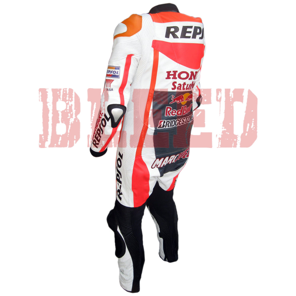 Marc Marquez Honda Repsol MotoGP 2015 Race Suit Left View-2