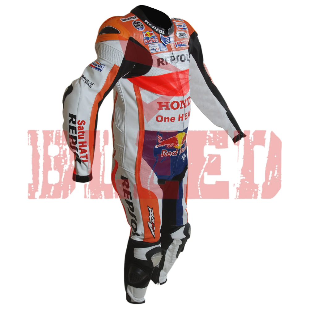Marc Marquez Honda Repsol 2016 MotoGP Racing Leather Suit Right View
