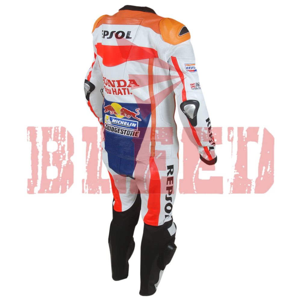 Marc Marquez Honda Repsol 2016 MotoGP Racing Leather Suit Right View
