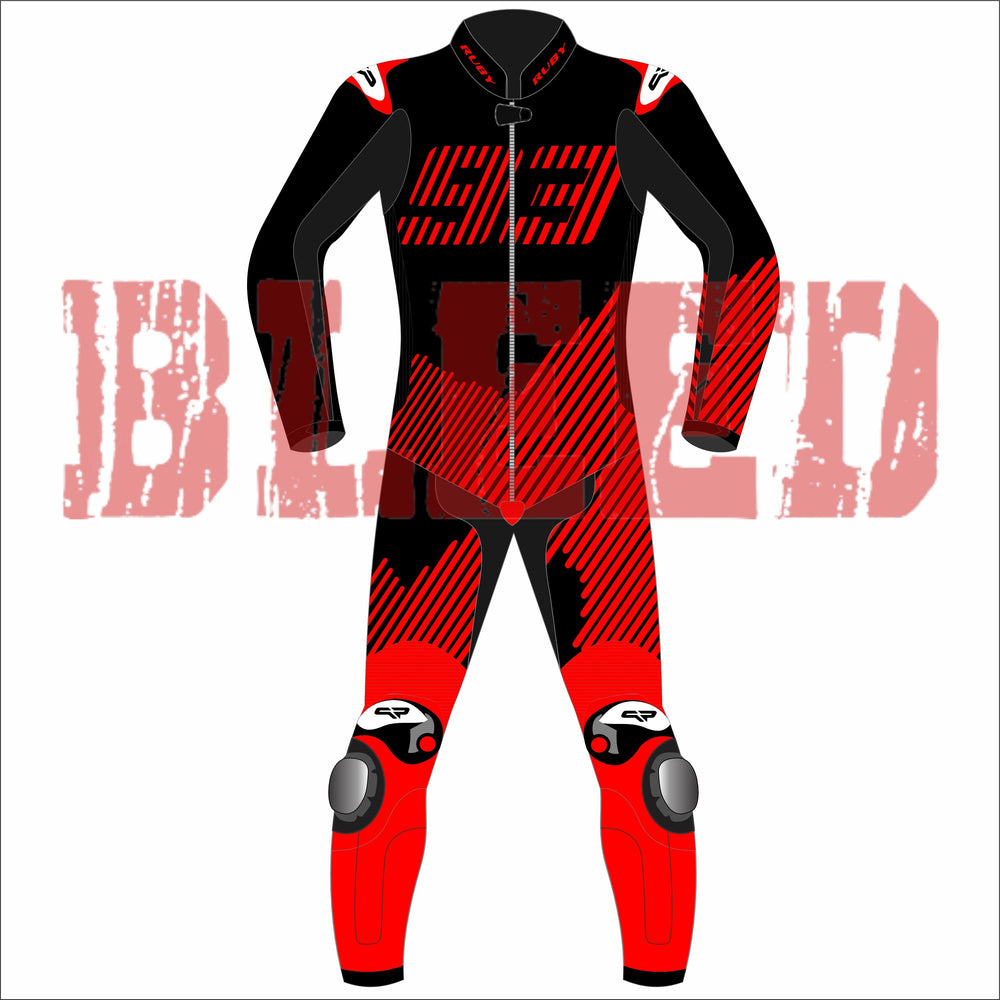 Marc Marquez Winter Test MotoGP 2024 Race Suit Front View